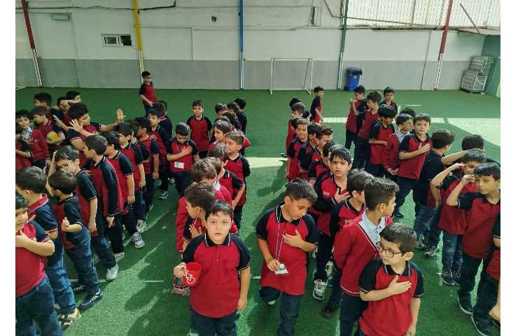 برگزاری مراسم صبحگاهی 7