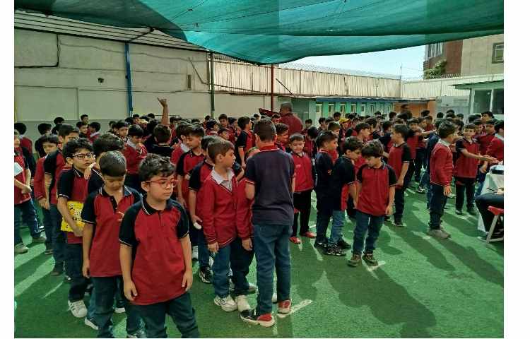 برگزاری مراسم صبحگاهی 7