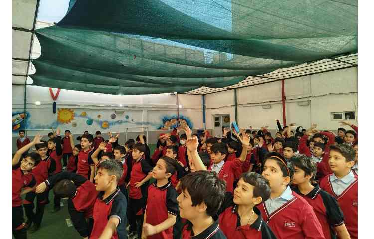 برگزاری مراسم صبحگاهی 7