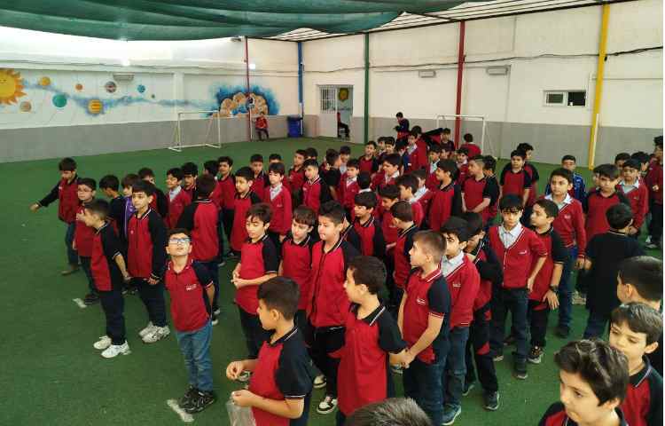 برگزاری مراسم صبحگاهی 7