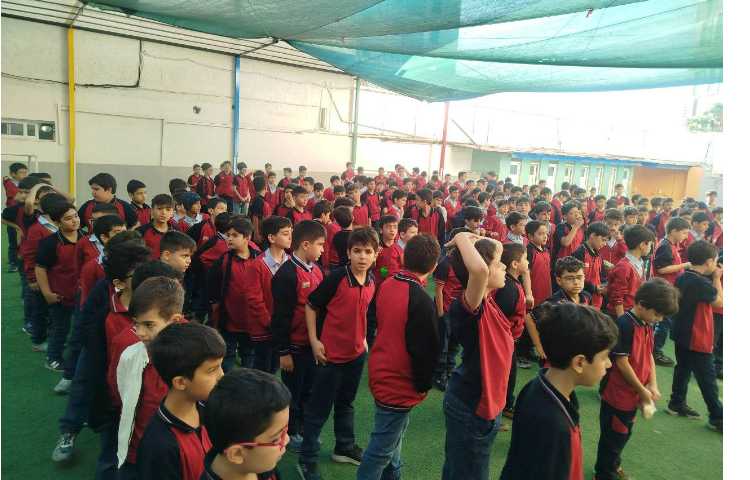 برگزاری مراسم صبحگاهی 7