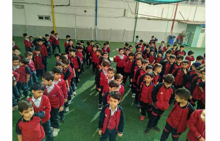 برگزاری مراسم صبحگاهی 7