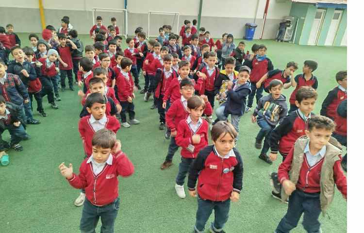 برگزاری مراسم صبحگاهی 7