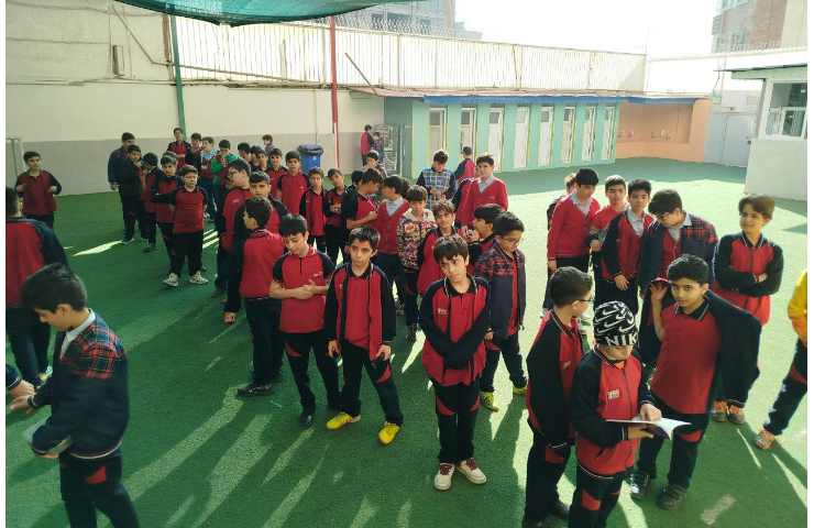 برگزاری مراسم صبحگاهی 7