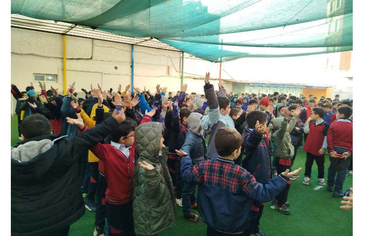 برگزاری مراسم صبحگاهی 7