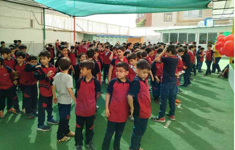 برگزاری مراسم صبحگاهی 8