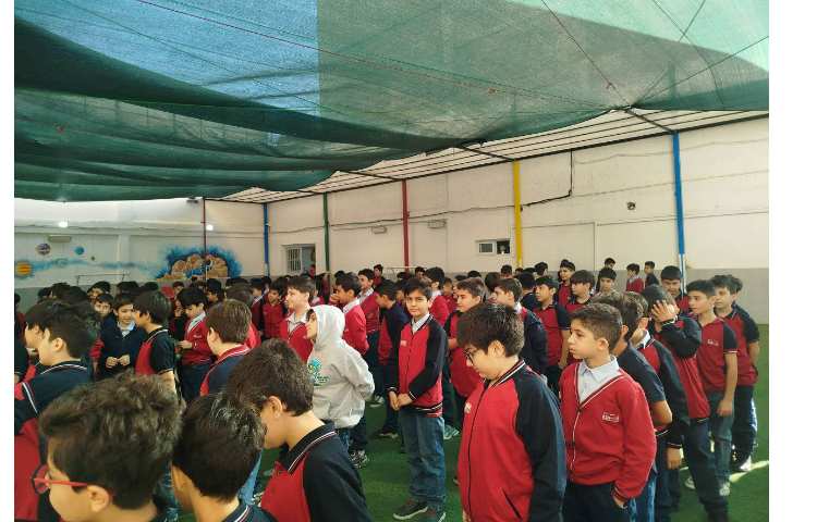 برگزاری مراسم صبحگاهی 9