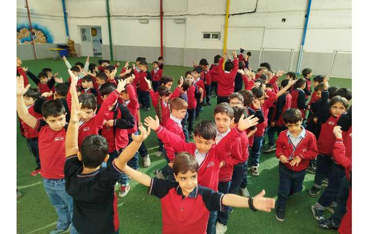 برگزاری مراسم صبحگاهی 9