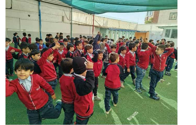 برگزاری مراسم صبحگاهی 9