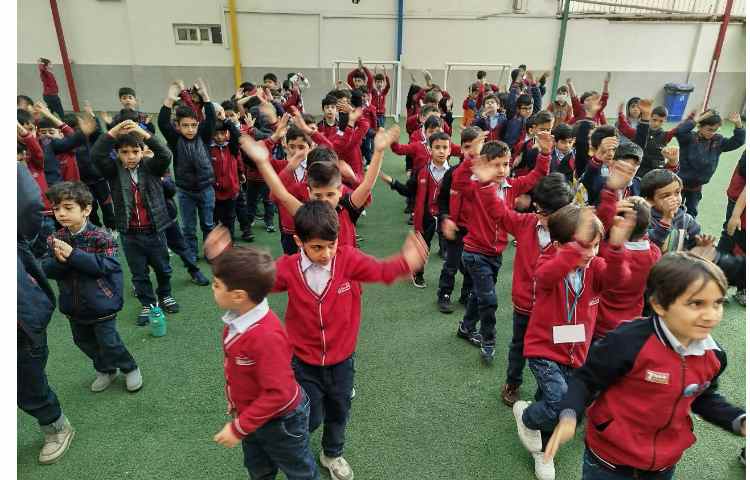 برگزاری مراسم صبحگاهی 9