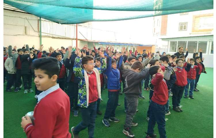 برگزاری مراسم صبحگاهی 9