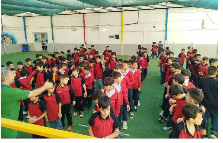 برگزاری مراسم صبحگاهی