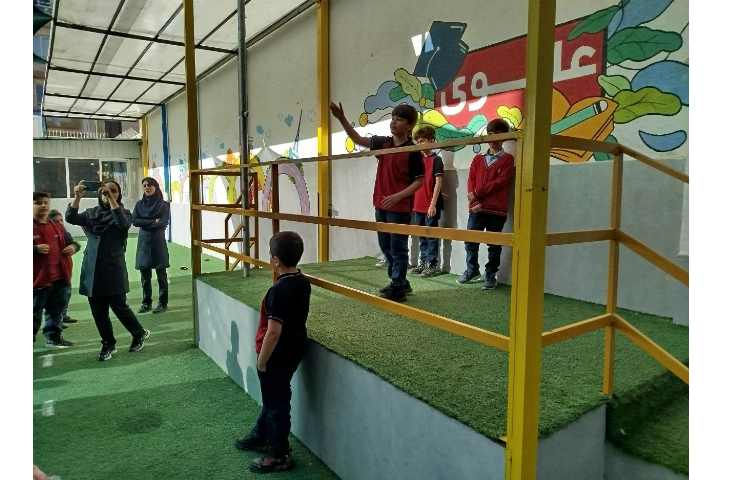 برگزاری مراسم صبحگاهی