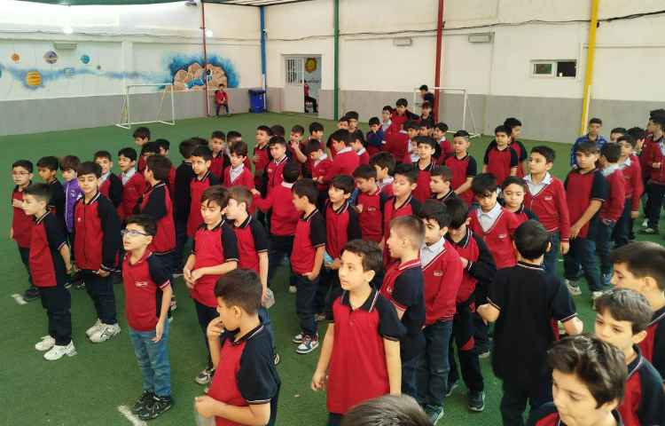 برگزاری مراسم صبحگاهی