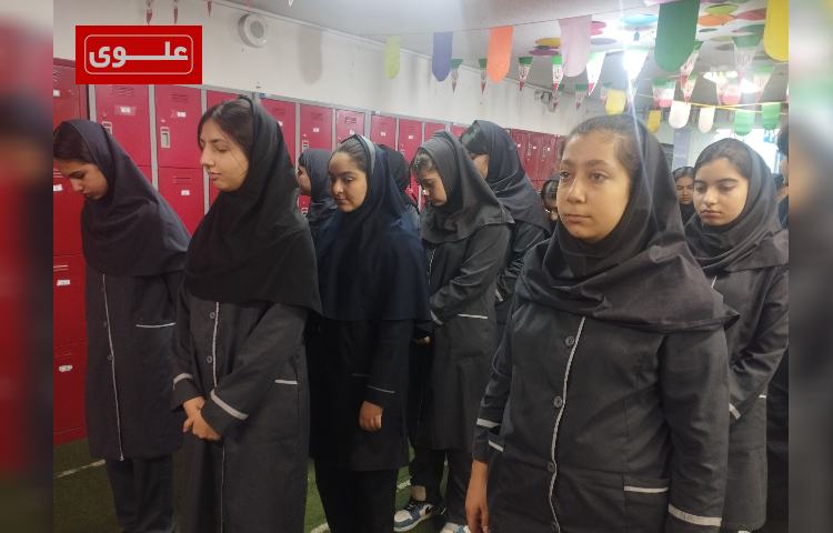 برگزاری مراسم صبحگاه پایگاه تابستانی 3