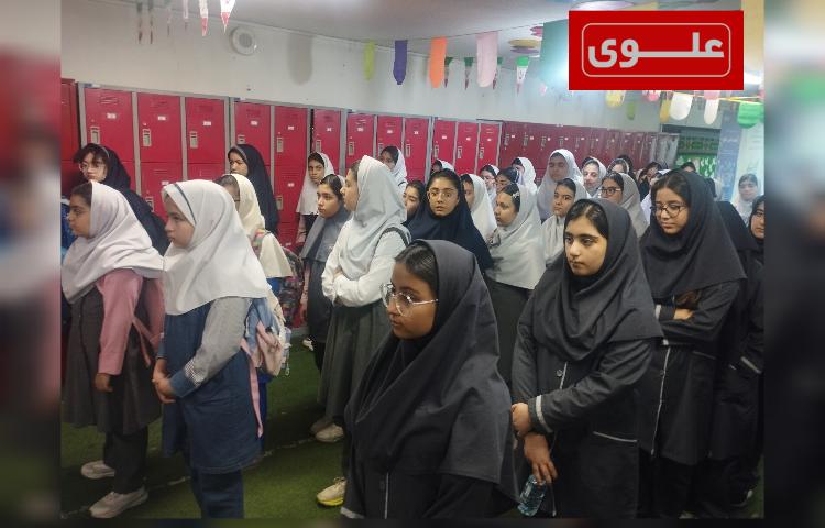 برگزاری مراسم صبحگاه پایگاه تابستانی 6