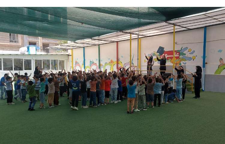 برگزاری مراسم صبحگاه 2