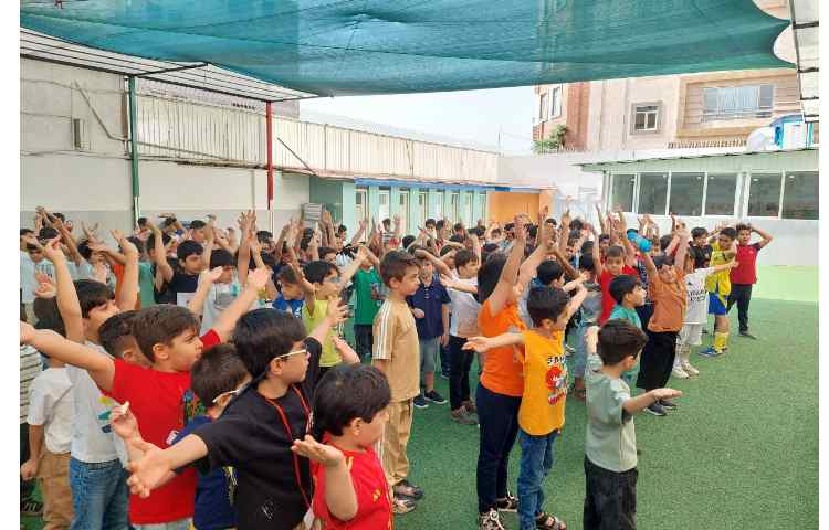 برگزاری مراسم صبحگاه 4