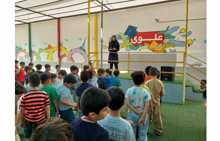 برگزاری مراسم صبحگاه 6