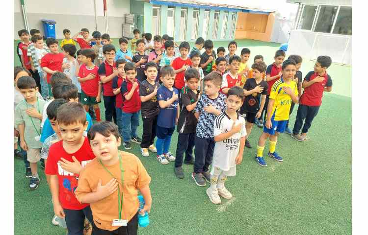 برگزاری مراسم صبحگاه 7