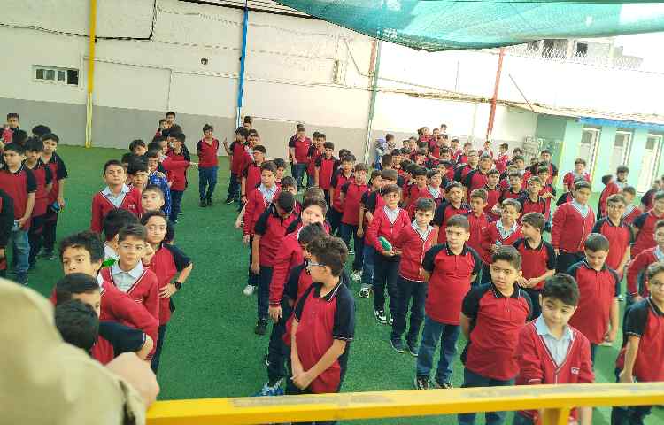 برگزاری مراسم صبح گاهی 1