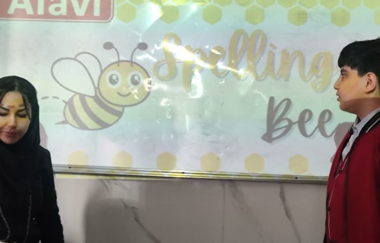 برگزاری مرحله‌ی اول مسابقه Spelling Bee به صورت درون کلاسی 4