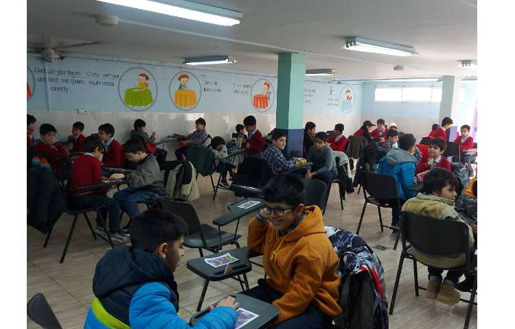 برگزاری مسابقات آقای ریاضی بین شعب علوی 7