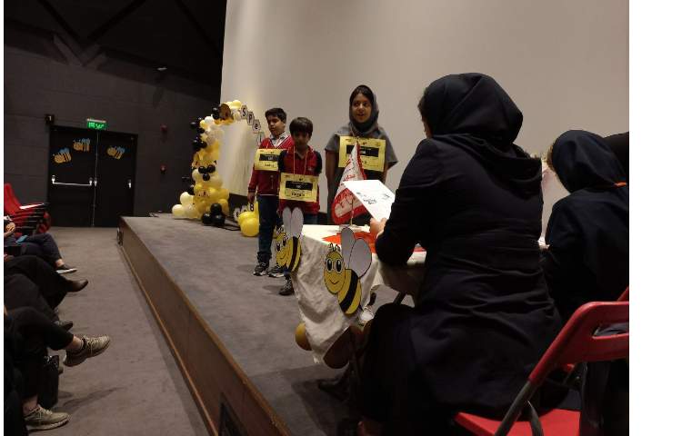 برگزاری مسابقات spelling bee بین شعب دبستان علوی 13