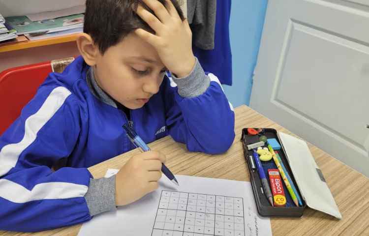 برگزاری مسابقات درون مدرسه ای سودوکو 5