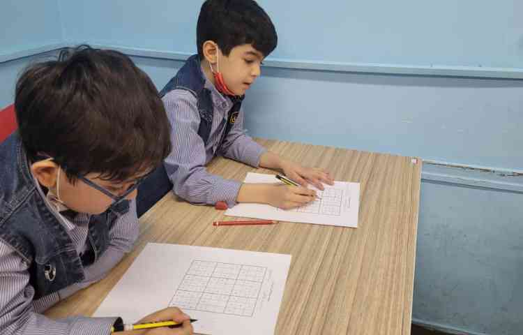 برگزاری مسابقات درون مدرسه ای سودوکو 6