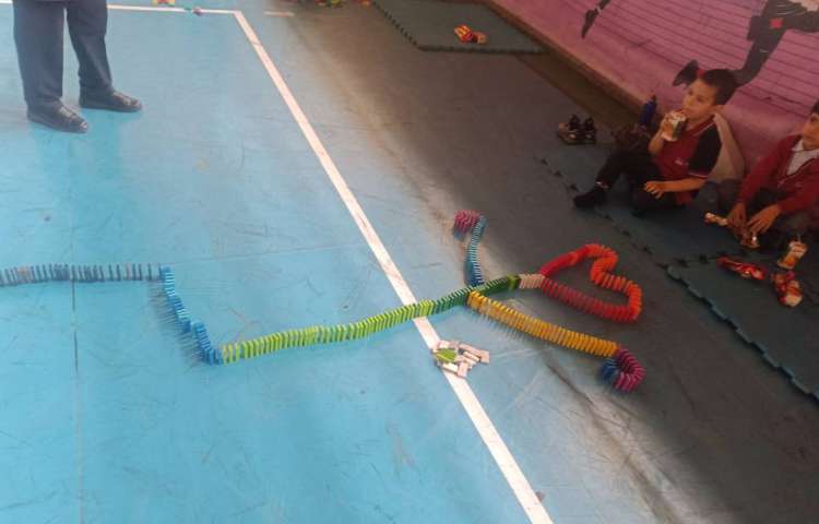 برگزاری مسابقات دومینو توسط دانش‌آموزان پیش دبستان انجام شد. 5