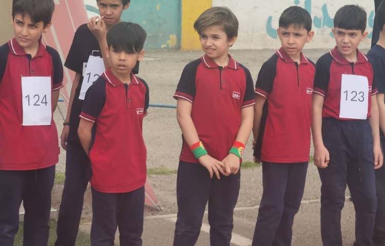 برگزاری مسابقات نهایی دو میدانی بین منتخبین مدارس علوی 7