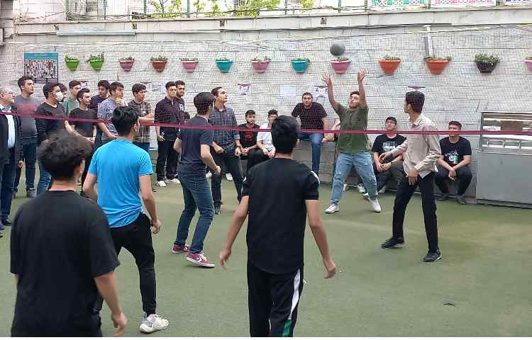 برگزاری مسابقات والیبال 1