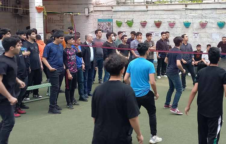 برگزاری مسابقات والیبال 2