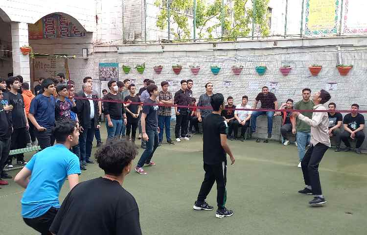 برگزاری مسابقات والیبال 3