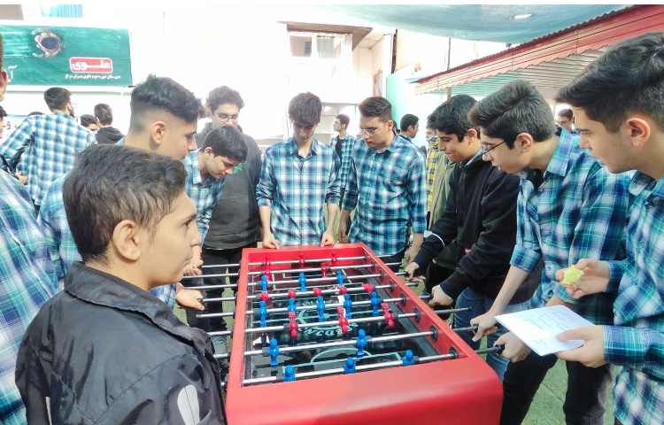 برگزاری مسابقات ورزشی ( فوتبال دستی ) 1