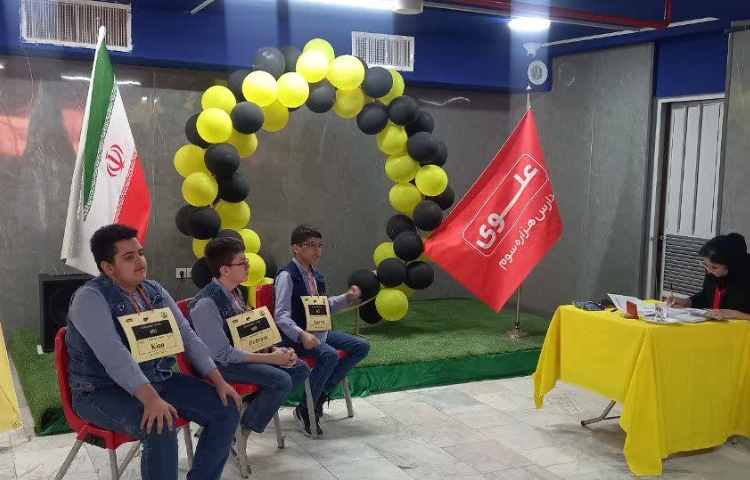 برگزاری مسابقه بین شعب spelling bee 1