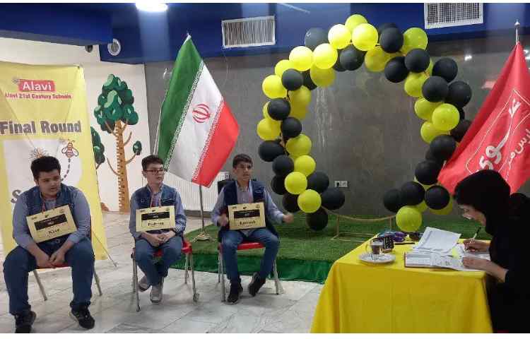 برگزاری مسابقه بین شعب spelling bee 2