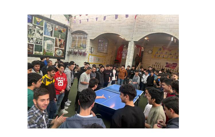 برگزاری مسابقه تنیس روی میز