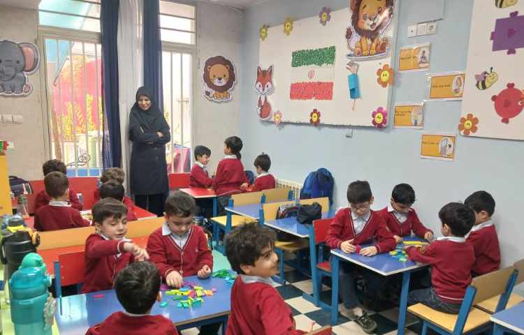 برگزاری مسابقه دومینو پیش دبستان 10