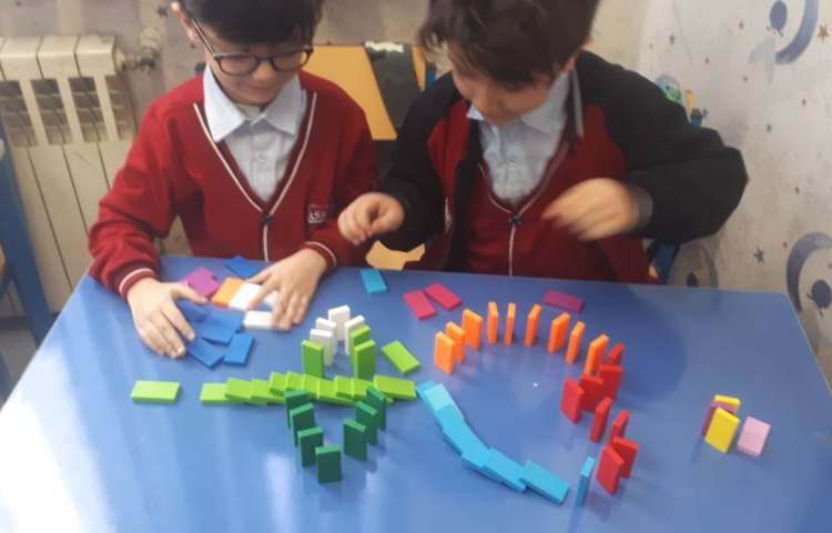 برگزاری مسابقه دومینو پیش دبستان 8