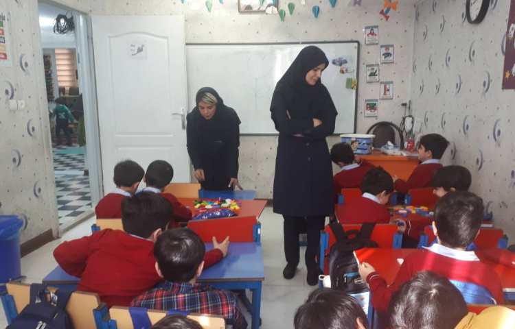 برگزاری مسابقه دومینو پیش دبستان 9