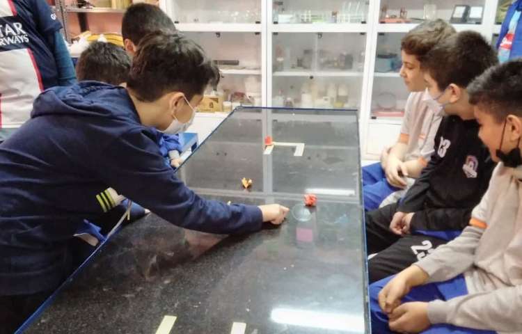 برگزاری مسابقه مث بال پایه ششم دبستان علوی 2