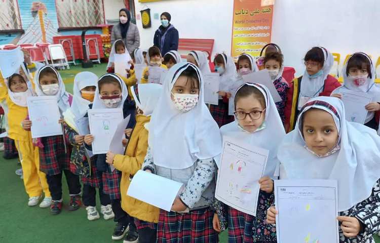 برگزاری مسابقه نقاشی به مناسبت روز جهانی دیابت بین دانش آموزان 2