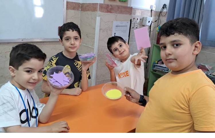 برگزاری مسابقه و بازی با هدف شناخت اشکال هندسی 4