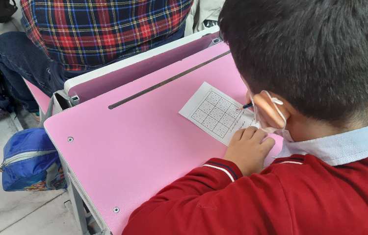 برگزاری مسابقه‌ی سودوکو 1