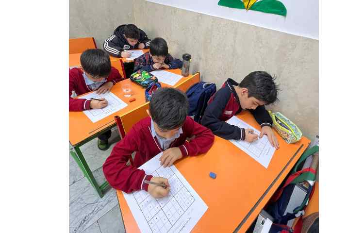 برگزاری مسابقه ی سودوکو