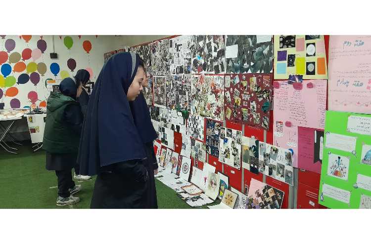 برگزاری نمایشگاه از پوسترها و دست سازه های هفته ملی علوم 3