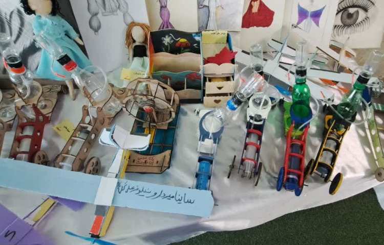 برگزاری نمایشگاه دستاوردهای پژوهشی و هنری دانش آموزان 5