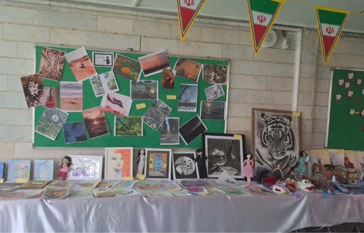 برگزاری نمایشگاه دستاوردهای پژوهشی و هنری دانش آموزان 6